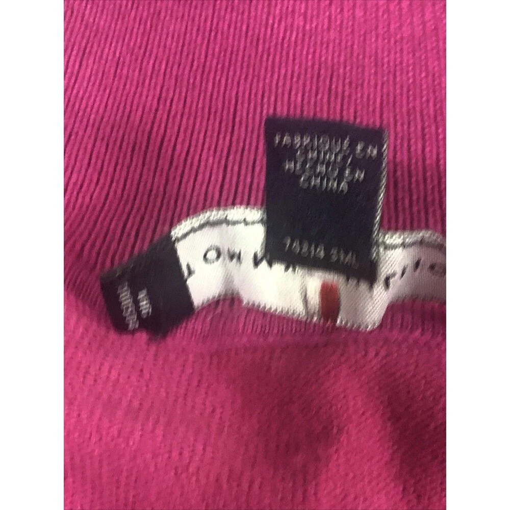 Tommy Hilfiger Women’s Sweater Turtleneck Pink Size Medium